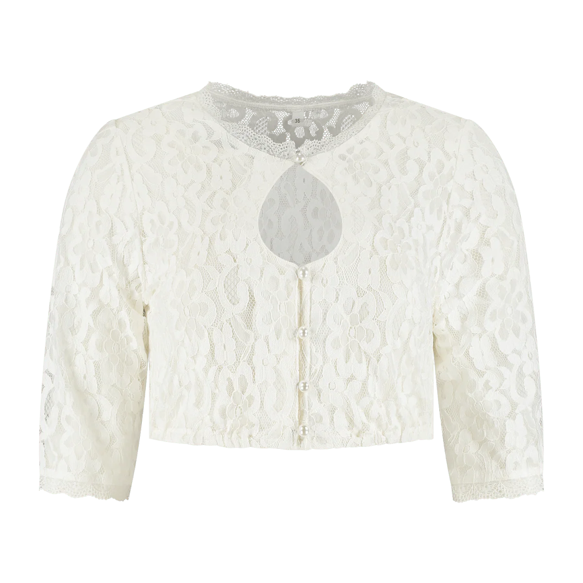 Oktoberfest Blouse Ivoorkleur Dames