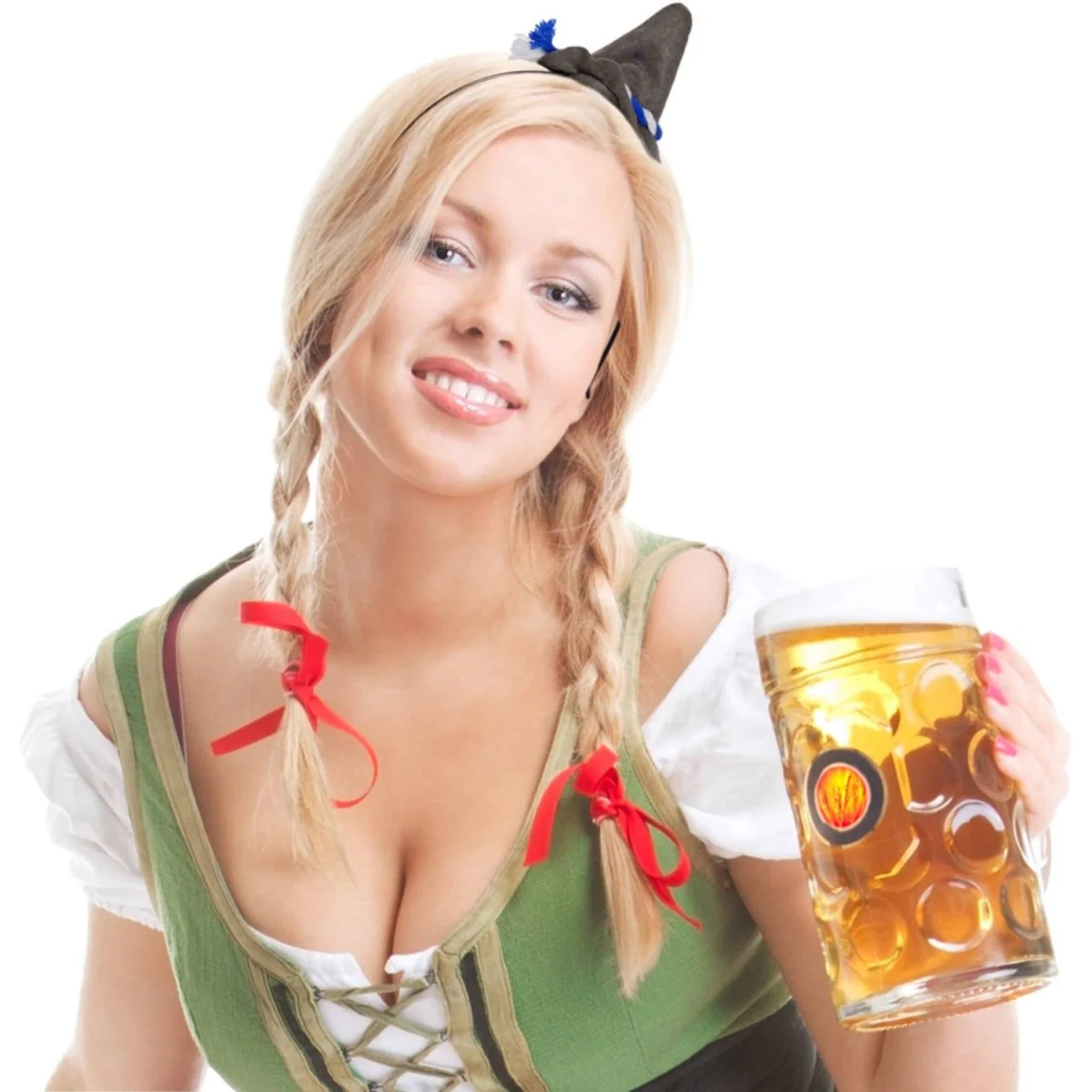 Oktoberfest Haarband Tiroler Hoed 12cm - Image 2