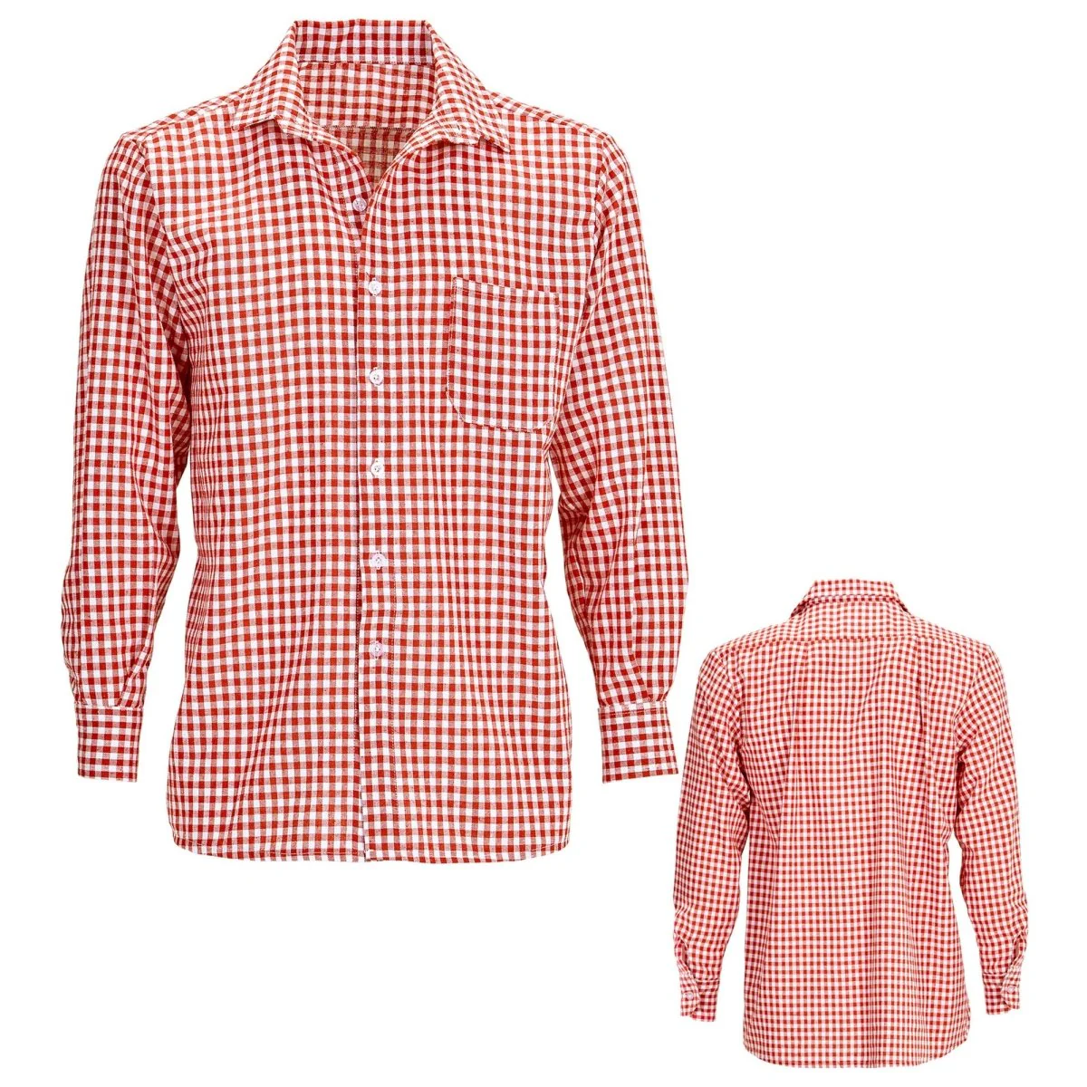 Oktoberfest Shirt Rood Wit Heren - Image 2