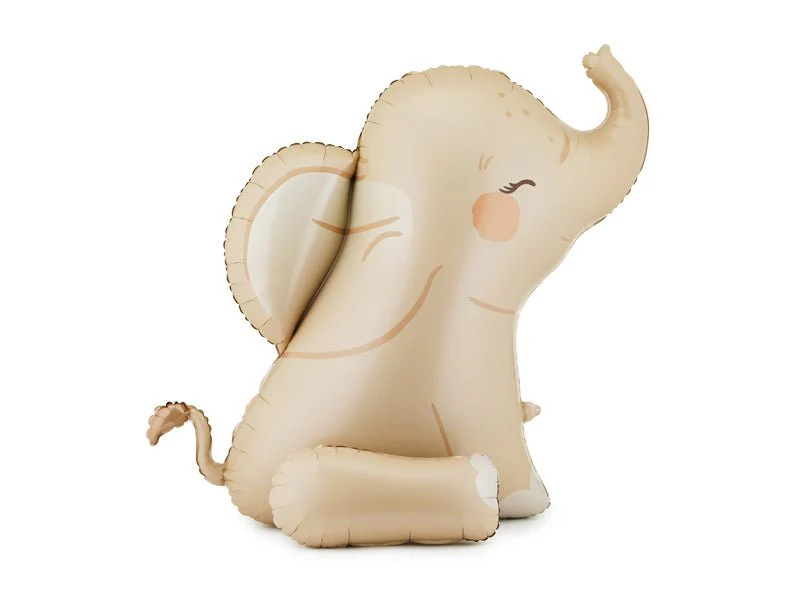 Olifant Folie Ballon 90cm Leeg