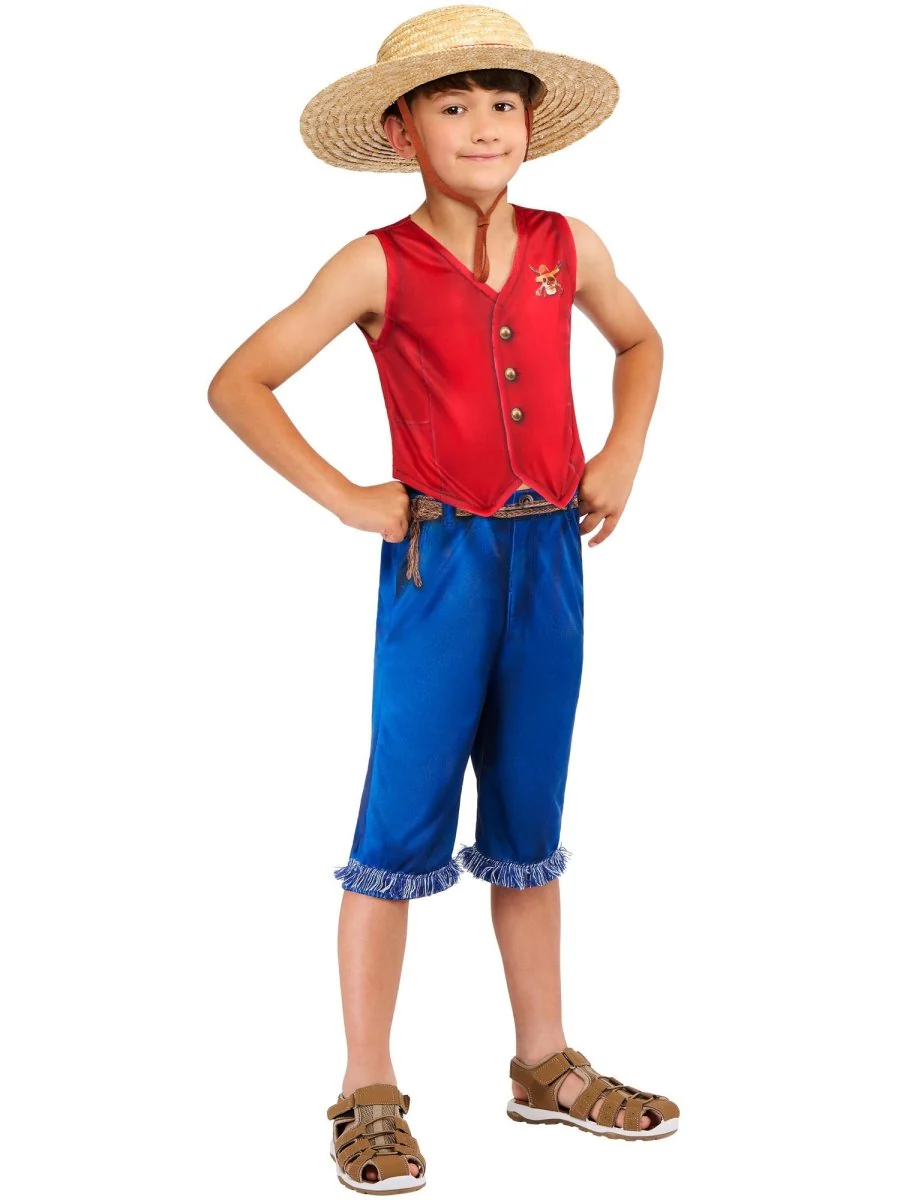 One Piece Monkey D. Luffy Kostuum Jongens - Image 5