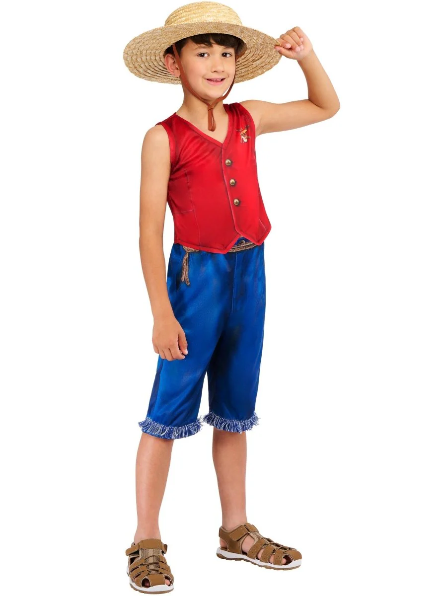 One Piece Monkey D. Luffy Kostuum Jongens - Image 6