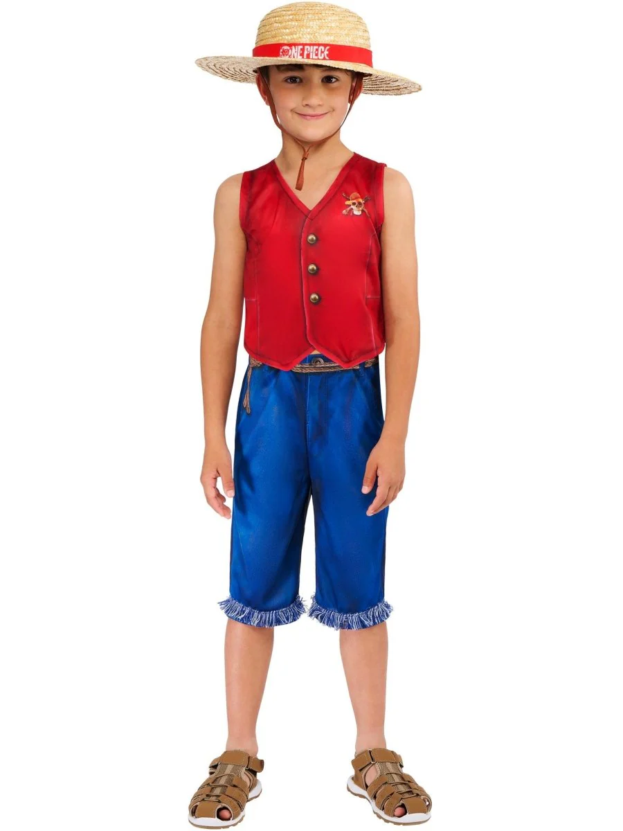 One Piece Monkey D. Luffy Kostuum Jongens - Image 7