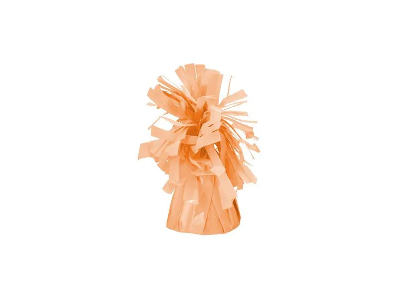 Oranje Ballon Gewicht Pastel 7cm 4st