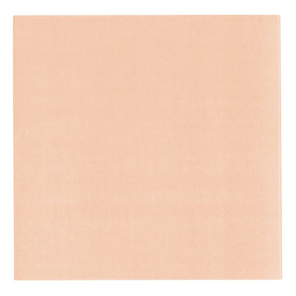 Oranje Cantaloupe Servetten 3 Laags 33cm 20st