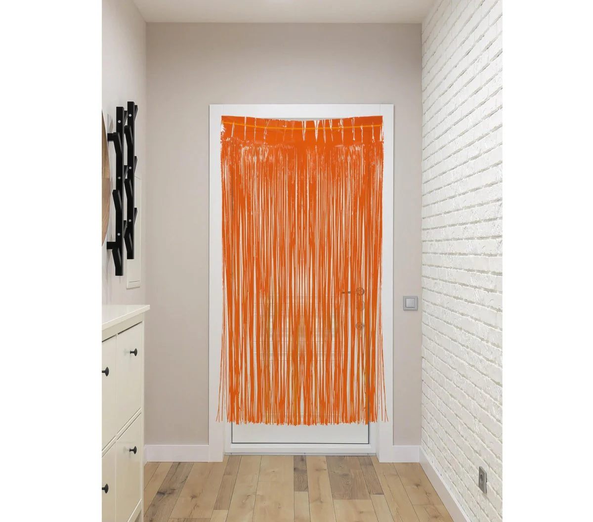 Oranje Deurgordijn 2m - Image 2