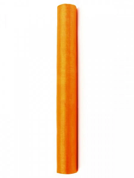 Oranje Organza Rol 36cm 9m - Image 2