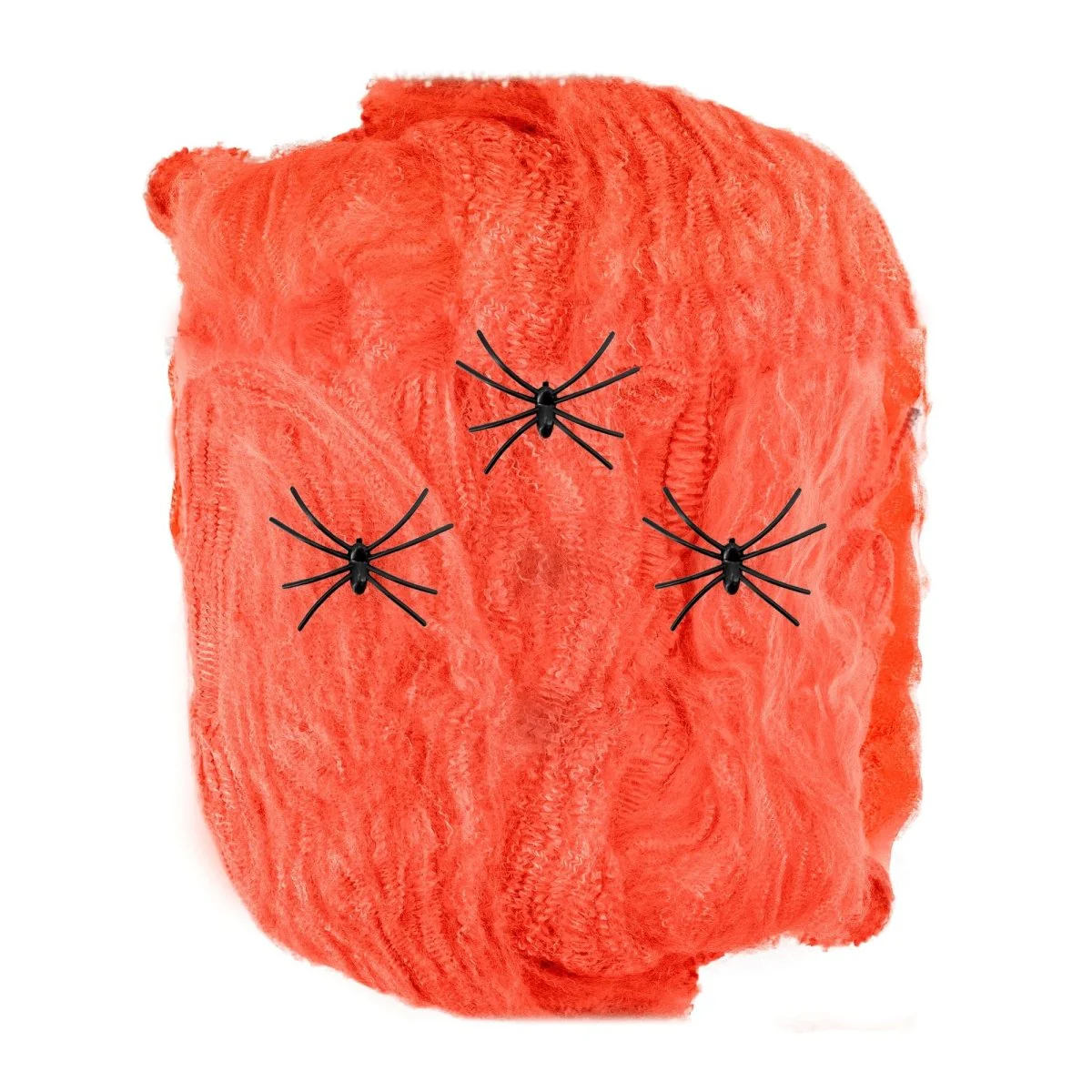 Oranje Spinnenweb Met Spinnen 4 delig