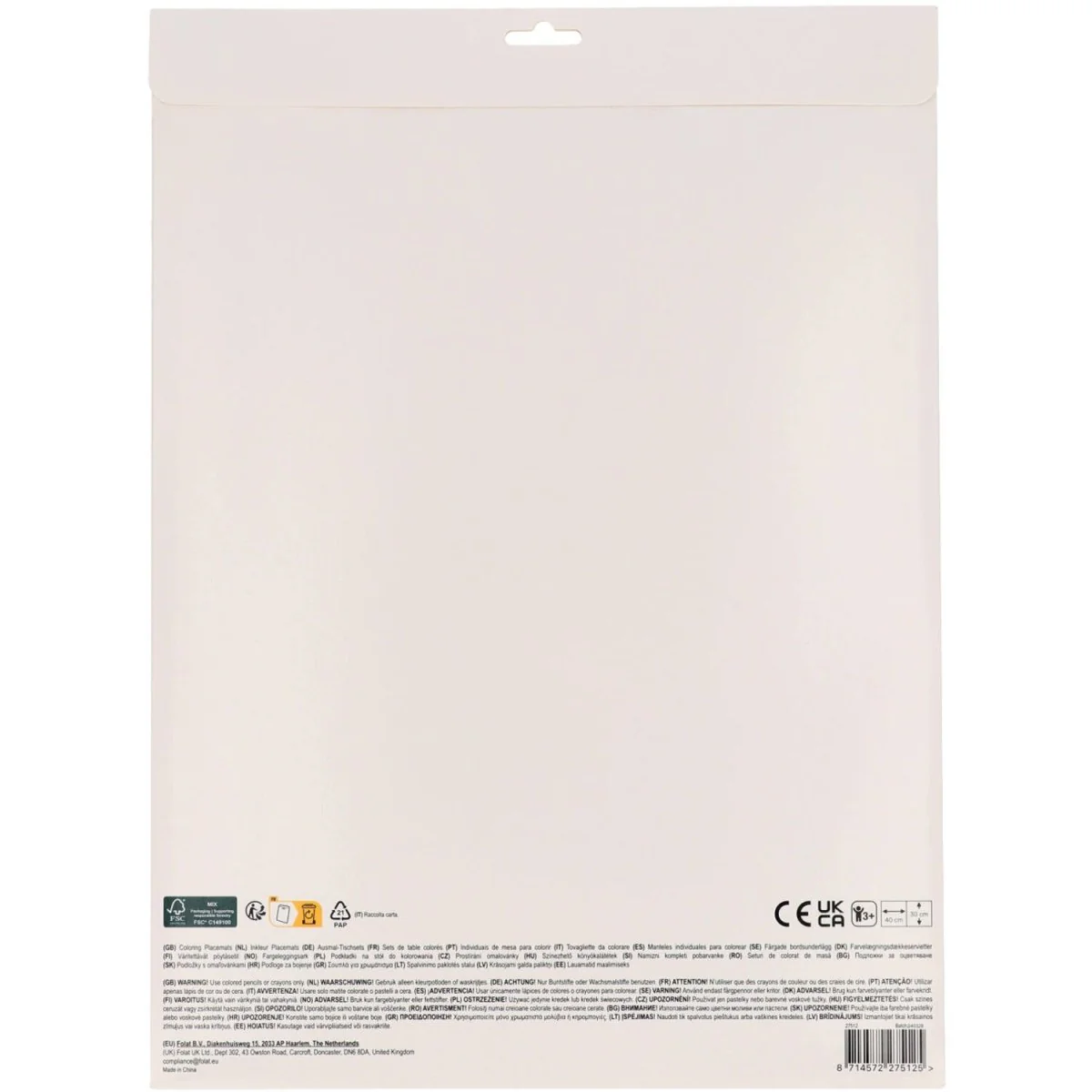 Paard Placemats 40cm 6st - Image 4