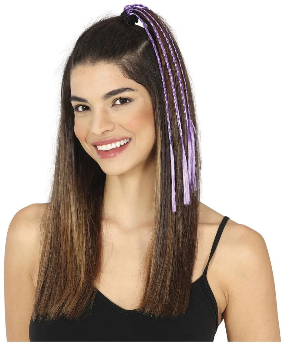 Paarse Hair Extension 35cm 3st - Image 2