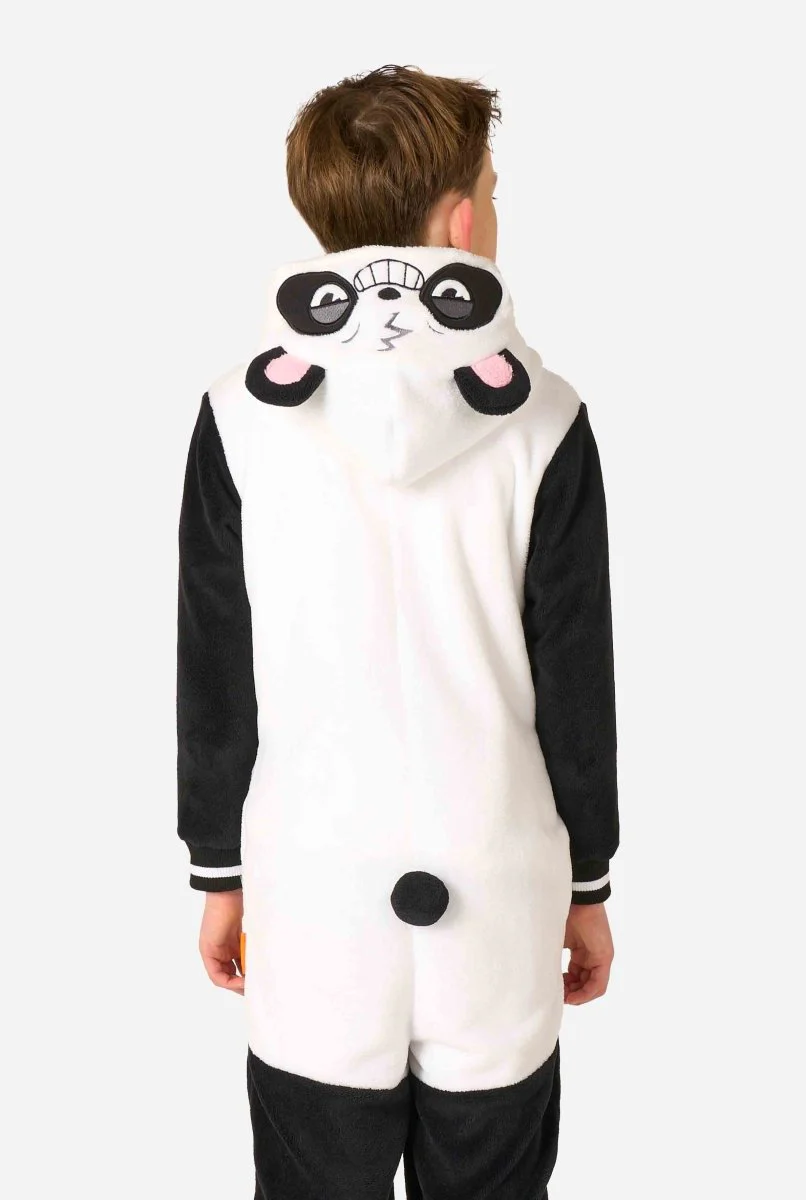 Panda Onesie Zwart Wit Kind - Image 6
