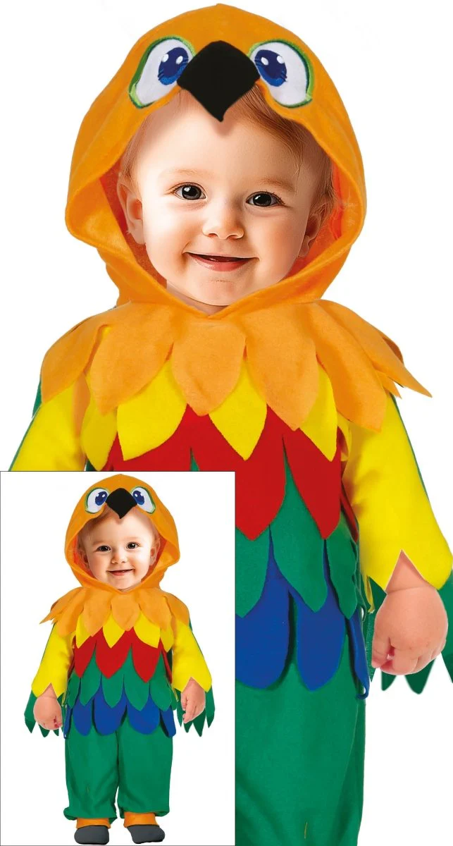 Papegaaien Kostuum Regenboog Baby Onesie - Image 4