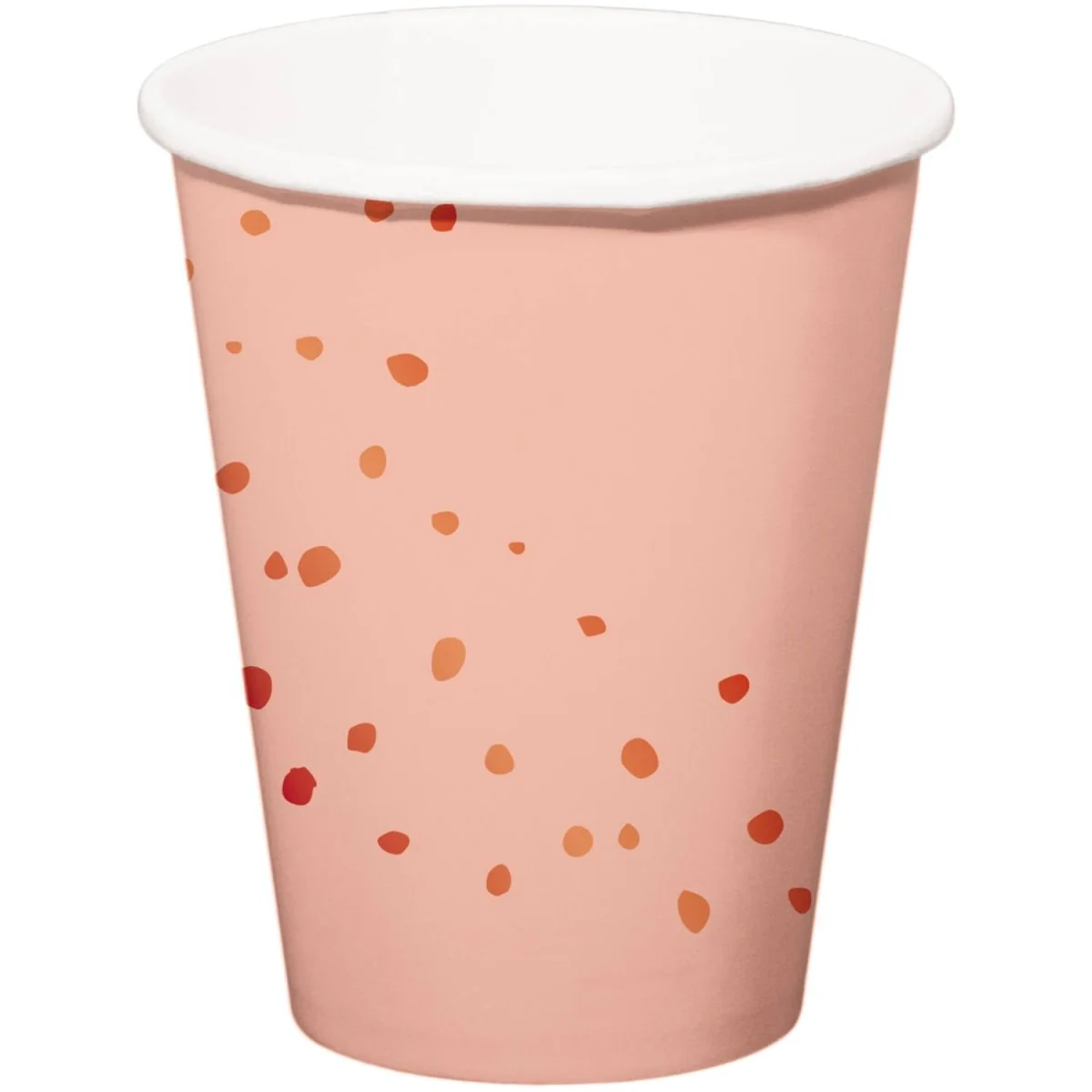 Papieren Bekers - Elegant Lush Blush - 250 ml - 8 stuks