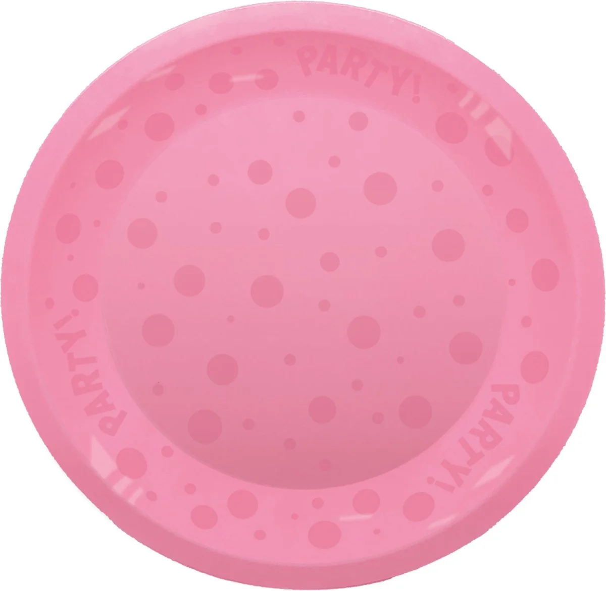 Party Bord Roze 21cm