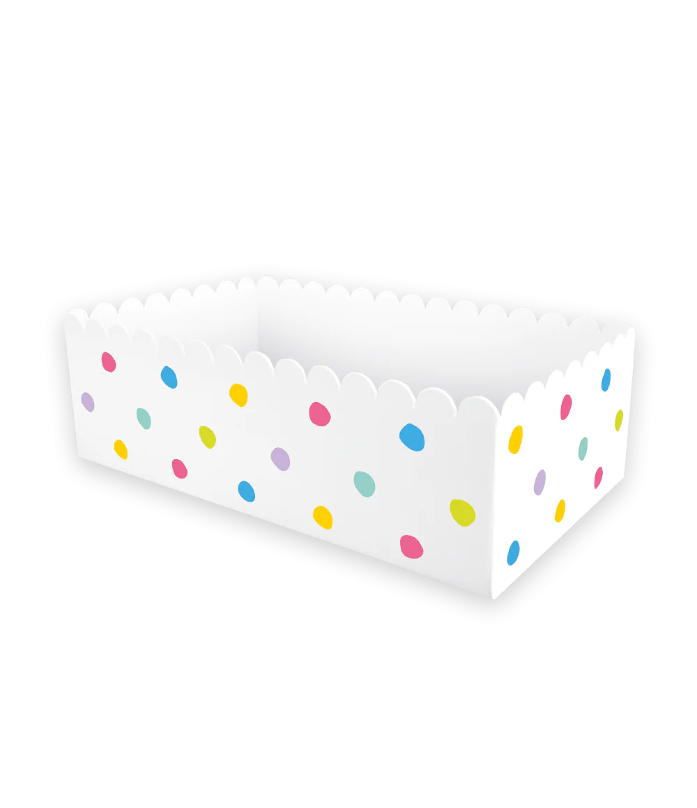 Party Snackbakjes Stippen 14cm 6st