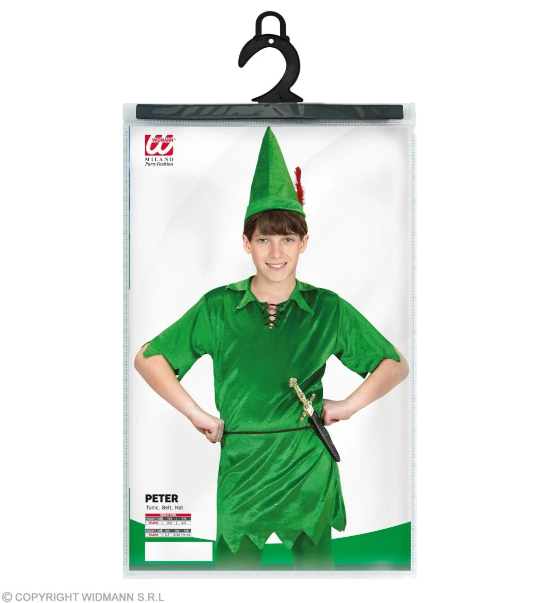 Peter Pan Kostuum Groen Jongen - Image 4