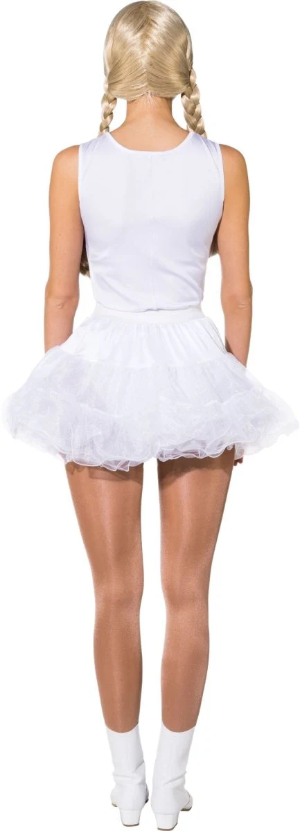 Petticoat, wit met witte draadrand - Image 3