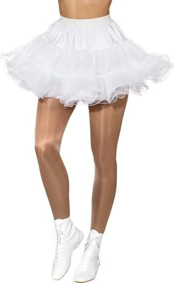 Petticoat, wit met witte draadrand - Image 4