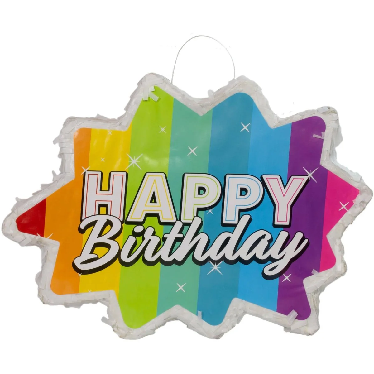 Pinata Ster Rainbow Bday - 38x28cm - Image 2