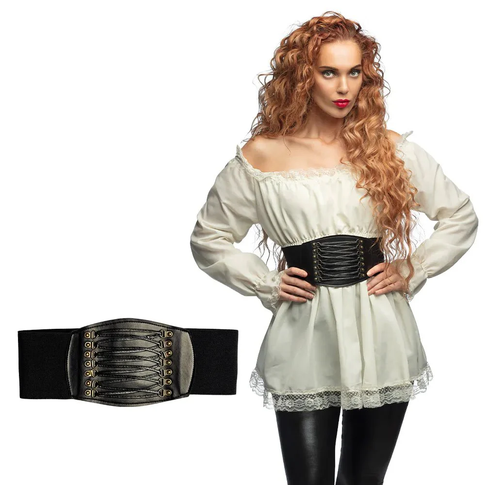 Piraat Riem Zwart Dames
