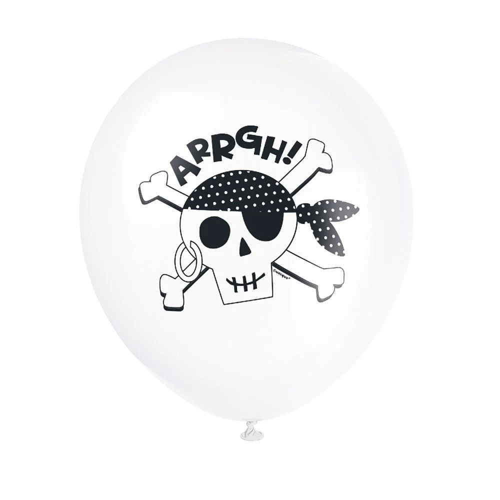 Piraten Ballonnen Arrgh 30cm 8st - Image 4