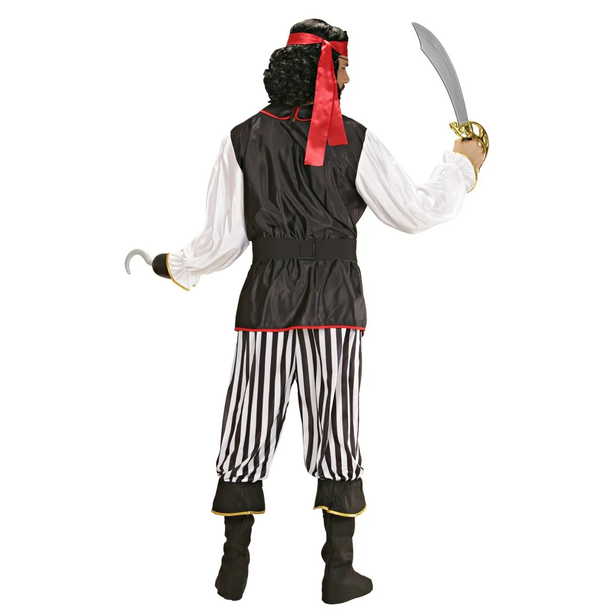 Piratenpak Wit Zwart Heren - Image 3