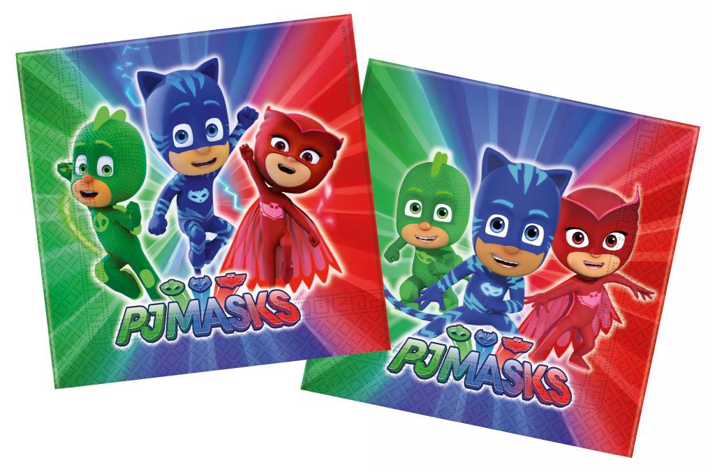 Pj Masks Servetten 33cm 20st