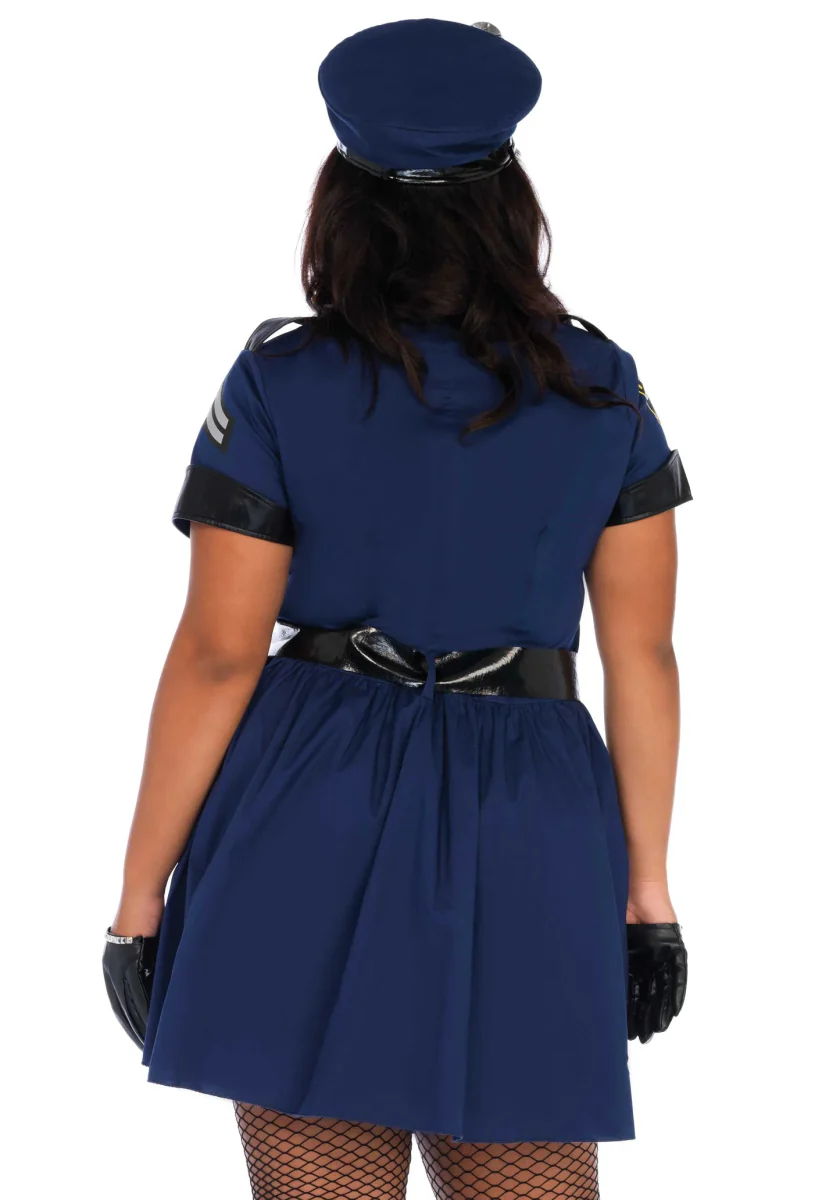Politie Jurk Dames Plus Size Leg Avenue - Image 3