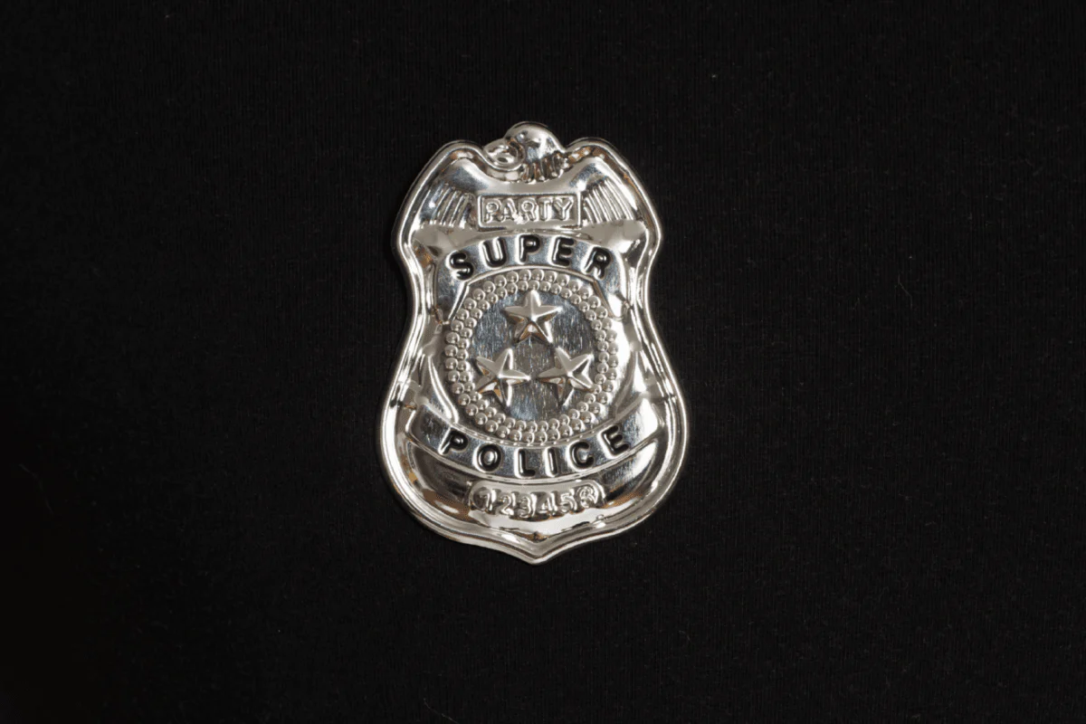 Politie Verkleedset Zilver 3 delig - Image 4