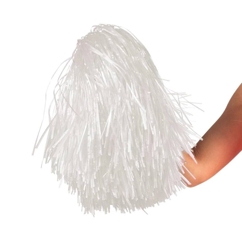 Pompon Wit 46cm