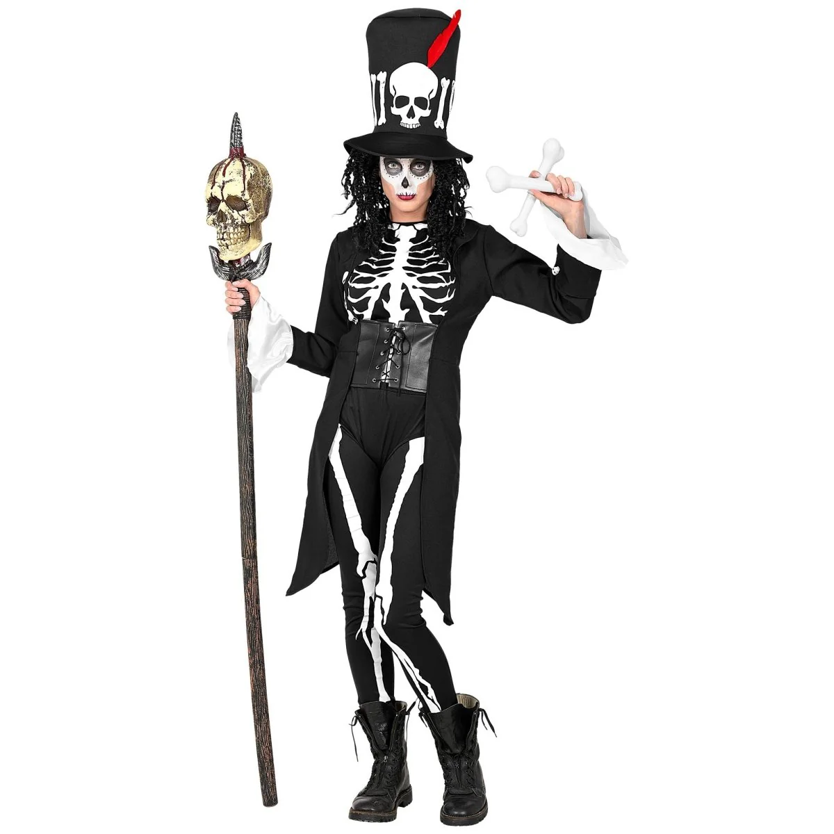 Priester Kostuum Voodoo - Image 3