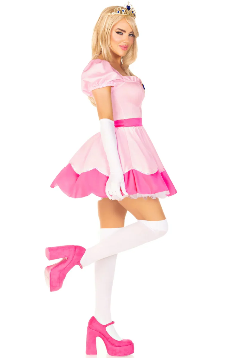 Prinsessen Jurk Roze Dames Leg Avenue - Image 5