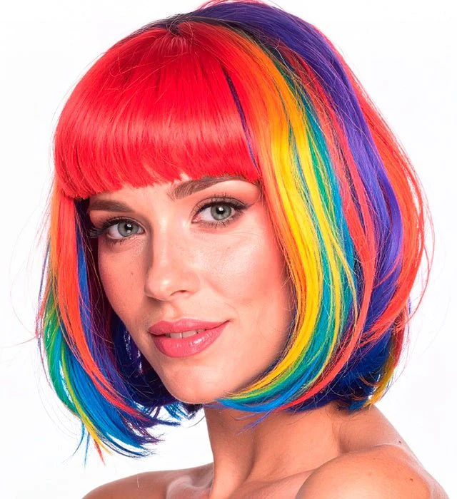 Pruik Regenboog