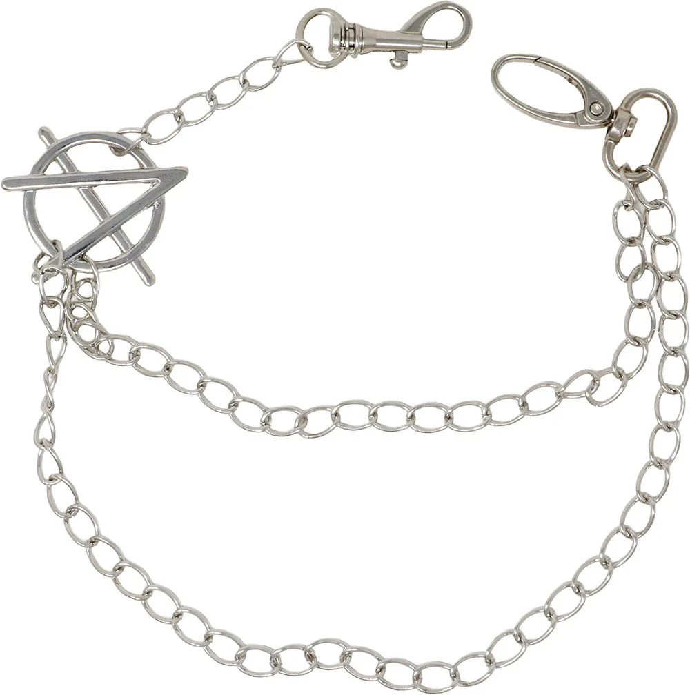 Punk Broek Ketting Zilver - Image 4