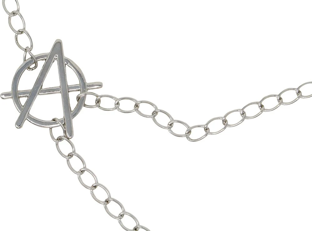 Punk Broek Ketting Zilver - Image 5