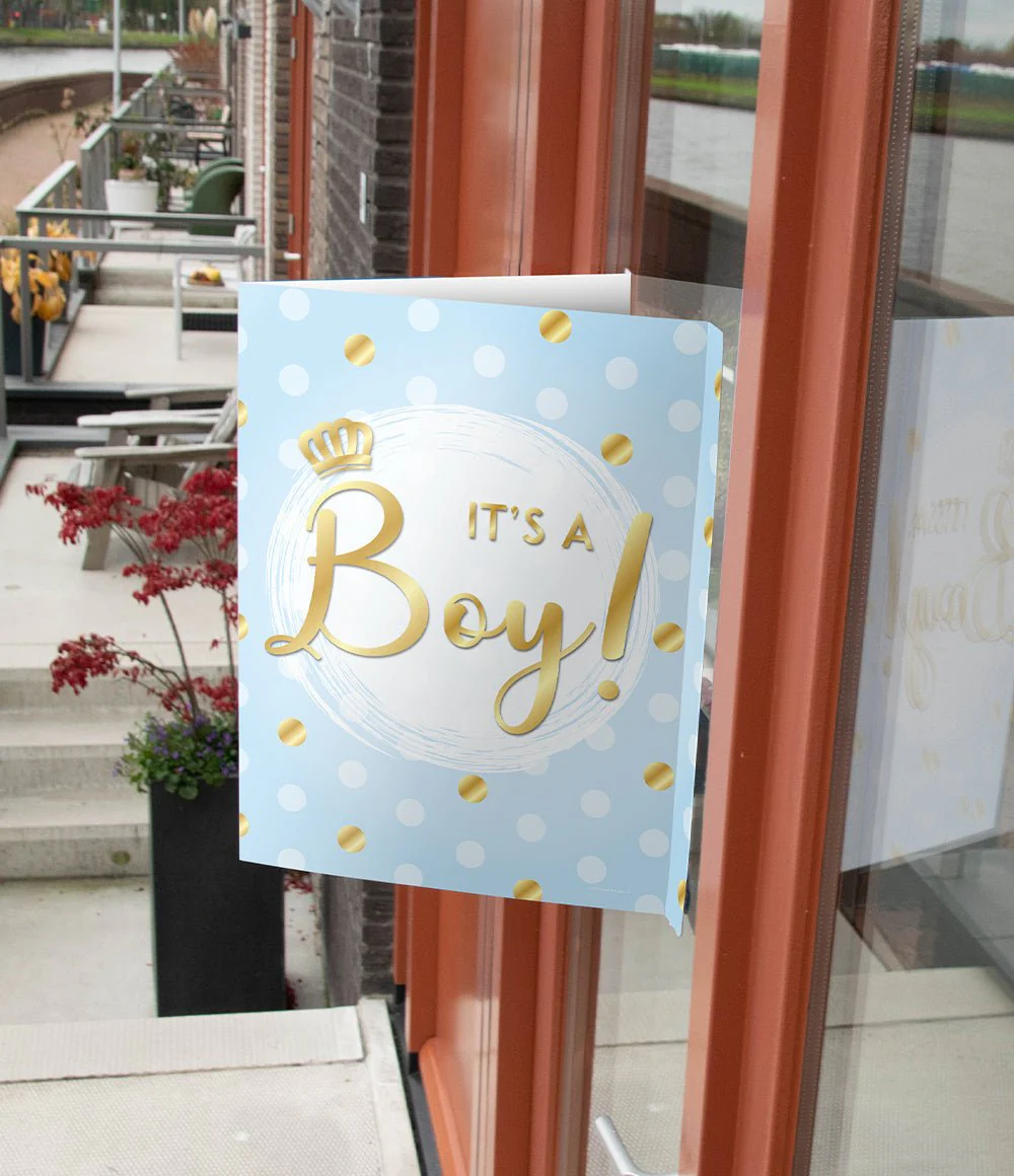 Raambord It's a boy! 60cm - Image 2