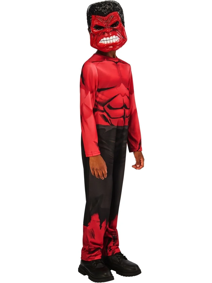 Red Hulk Kostuum Jongen - Image 3