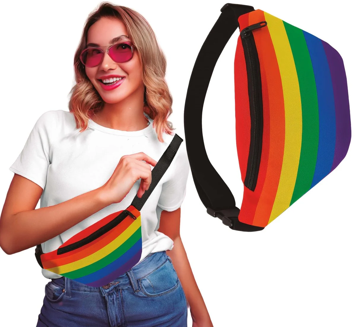 Regenboog Heuptasje