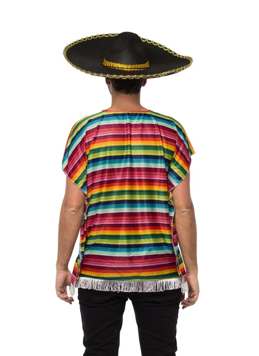 Regenboog Poncho Polyester - Image 3