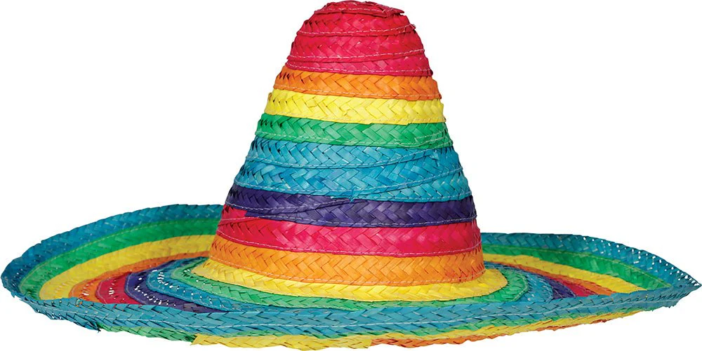 Regenboog Sombrero 50cm - Image 3