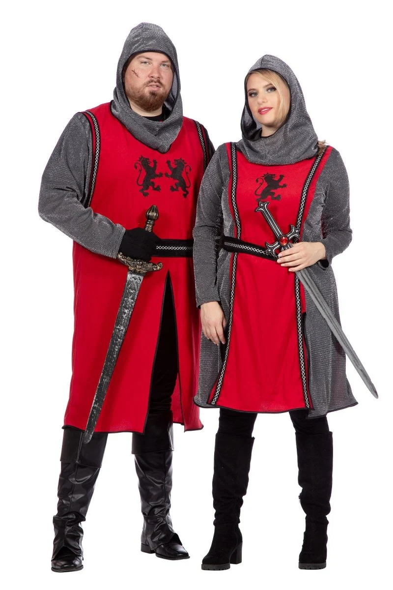 Ridder Jurk Grijs Rood Dames 3 delig - Image 7