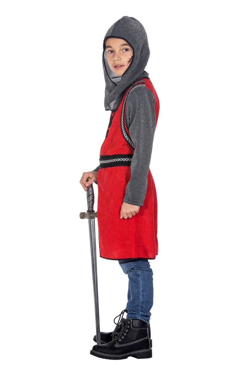 Ridder Kostuum Grijs Rood Jongen 2 delig - Image 2