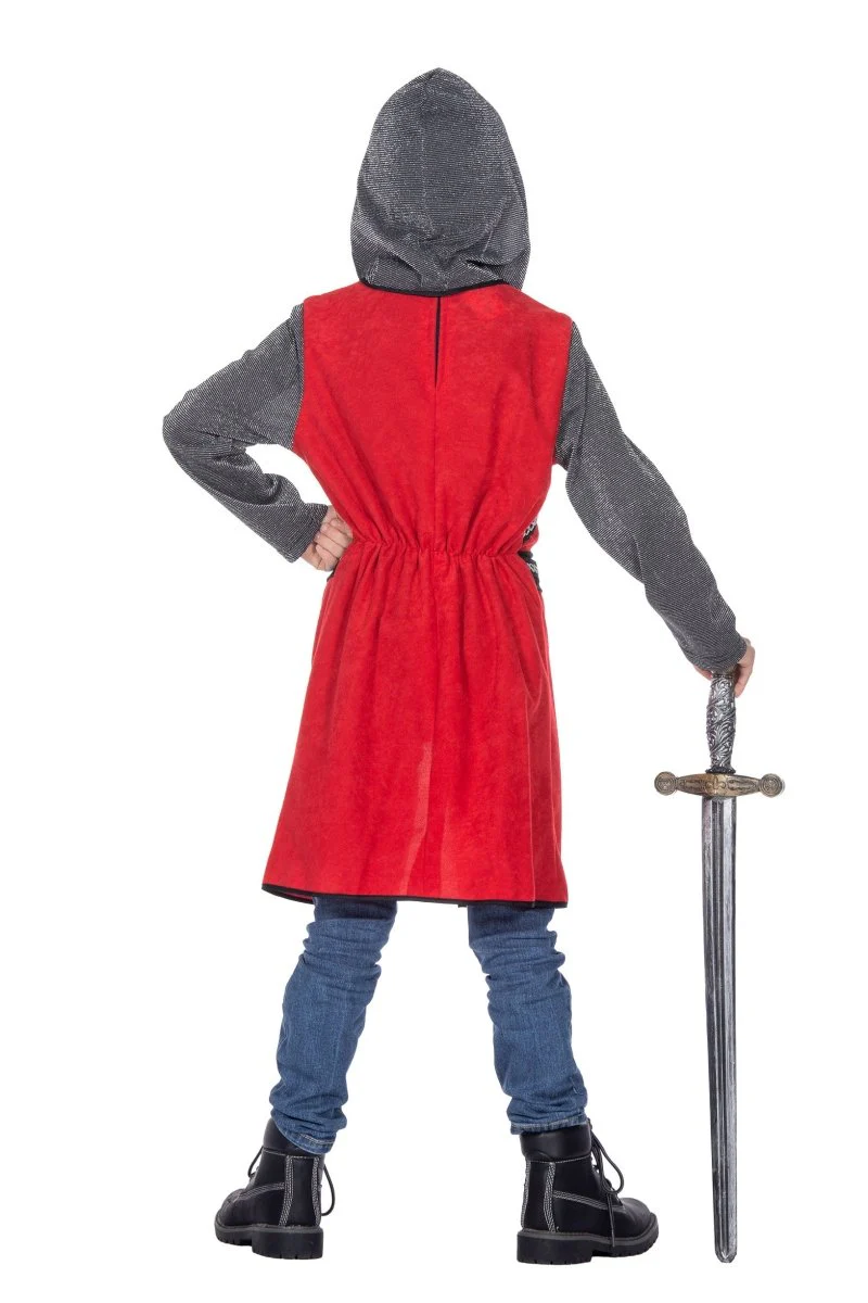 Ridder Kostuum Grijs Rood Jongen 2 delig - Image 3
