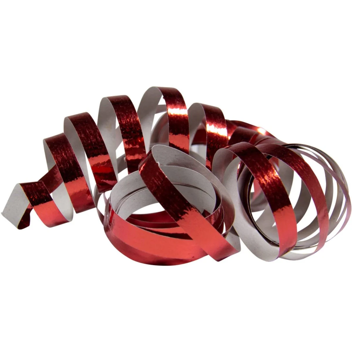 Rode Serpentines Metallic 4m 18 ringen 2st - Image 2