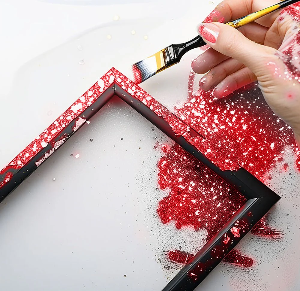 Rood Glitter Gel 10gr - Image 5