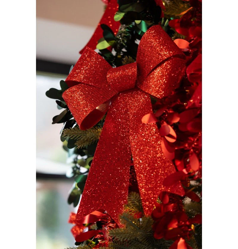Rood Strik Glitter 51cm - Image 2