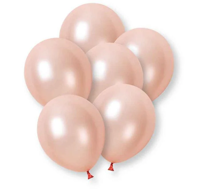 Rose Gouden Ballonnen 30cm 8st