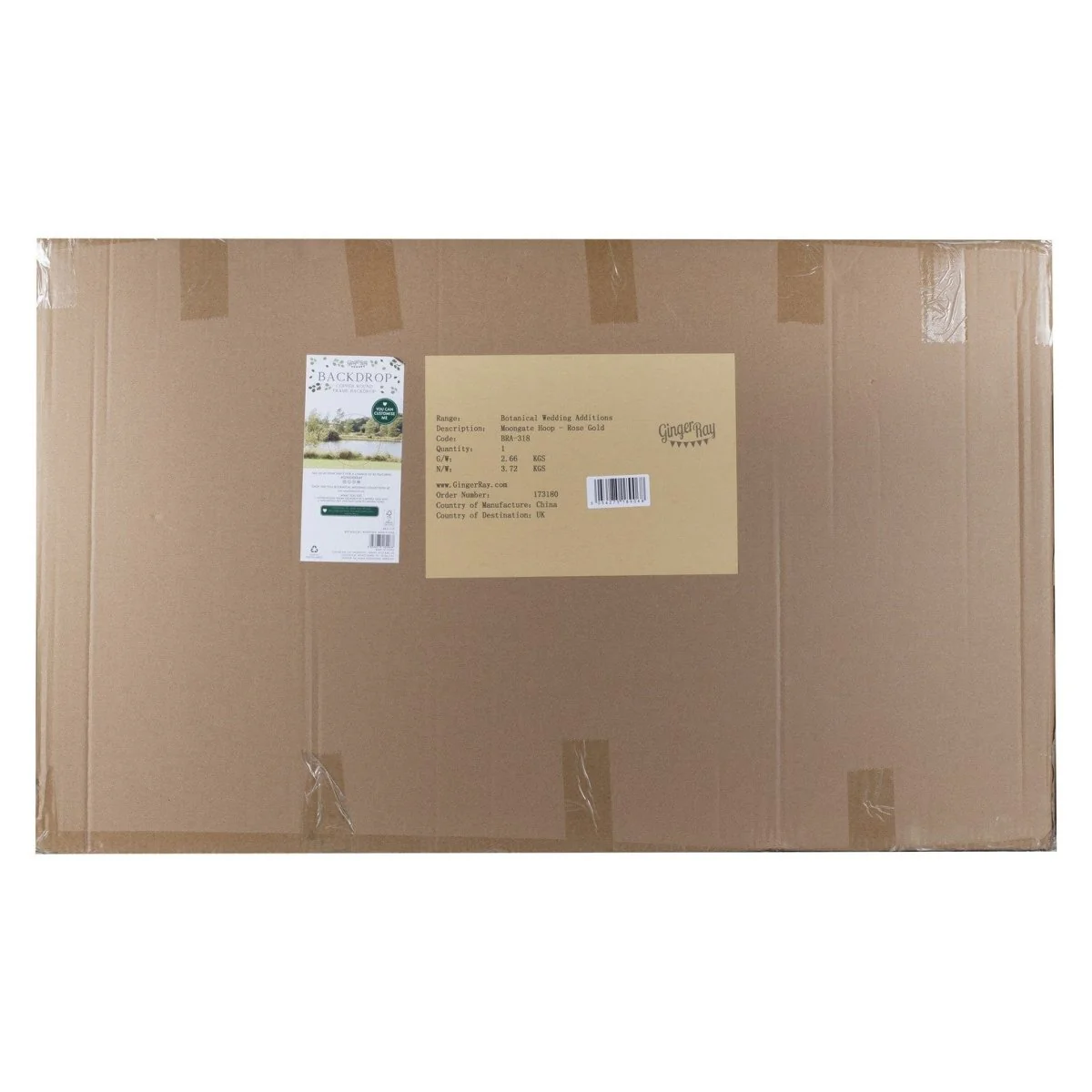 Rose Gouden Frame Rond 2m - Image 3