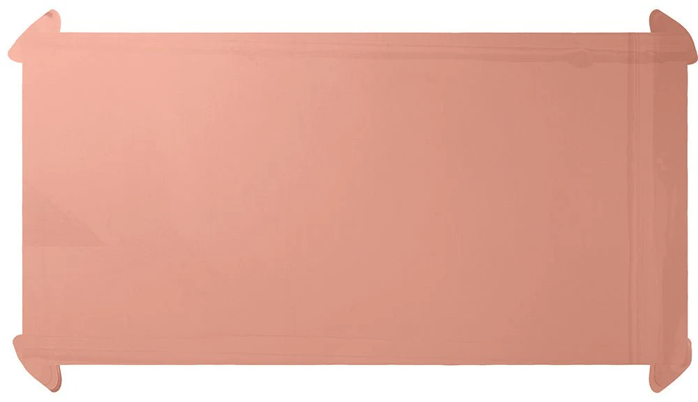 Rose Gouden Tafelkleed Metallic 2,74m
