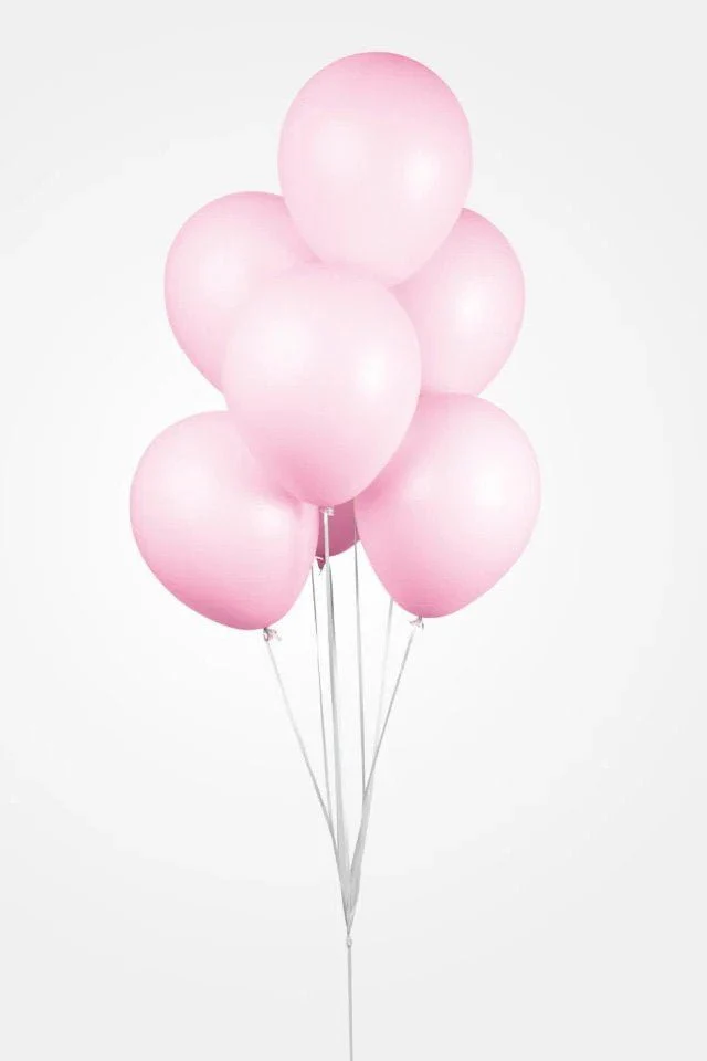 Roze Ballonnen Pastel Macaron 30cm 100st - Image 2